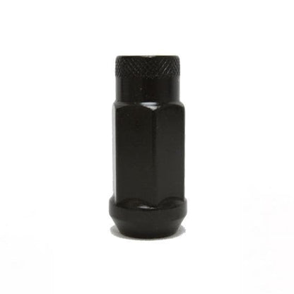Wheel Mate Monster Open Lug Nut 20 Set Black 14x1.50 for Civic Type R