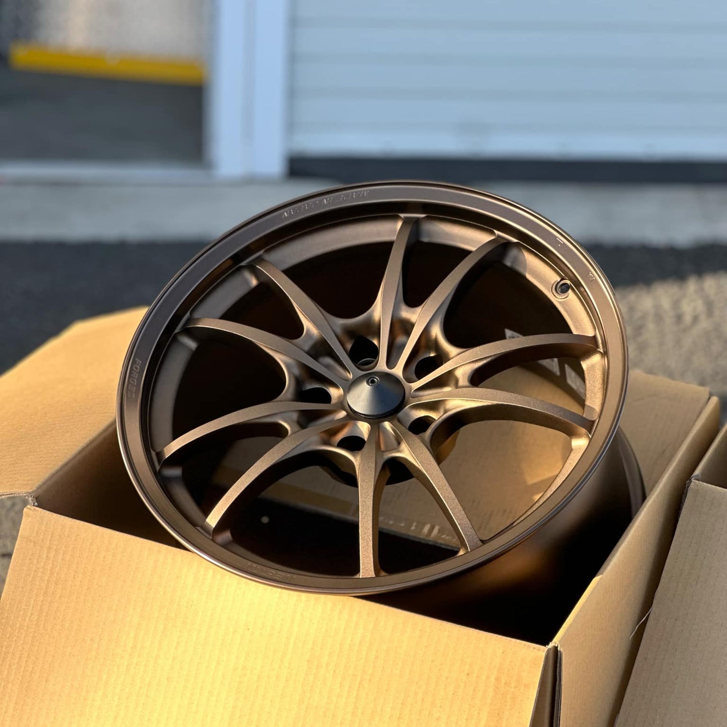 Mugen MF10 18x9.5 +45 5x114.3 Bronze (SET)