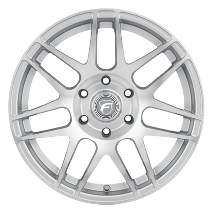 Forgestar F14 Drag Silver Machined | 17x9.5" +25mm | 6x135mm Wheel