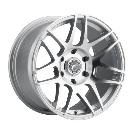 Forgestar F14 Drag Silver Machined | 17x9.5" +25mm | 6x135mm Wheel