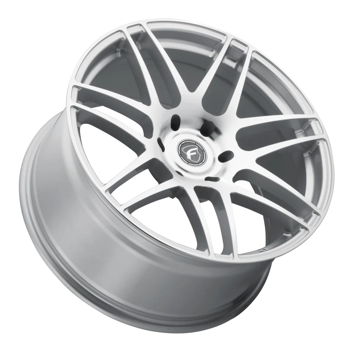 Forgestar F14 Drag Silver Machined | 20x10" +38mm | 6x135mm Wheel