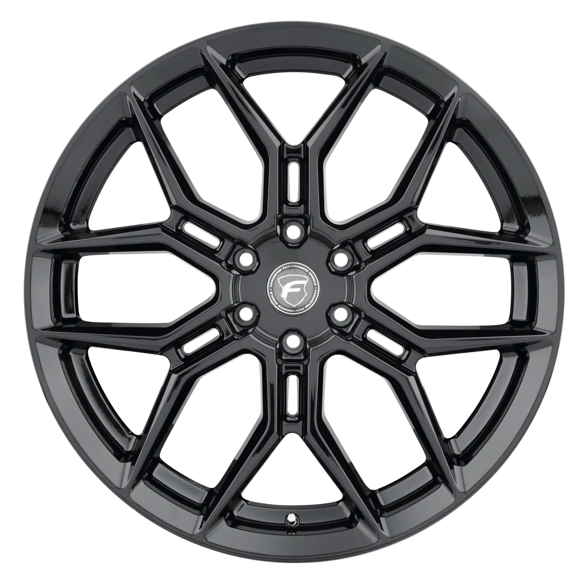 Forgestar X12 Gloss Black | 22x10" +30mm | 6x139.7mm Wheel
