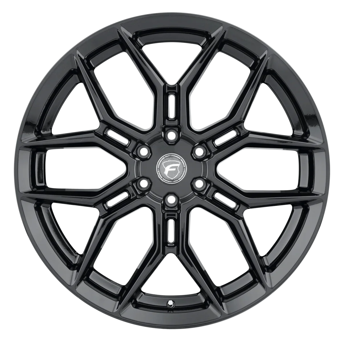 Forgestar X12 Gloss Black | 22x10" +30mm | 6x139.7mm Wheel