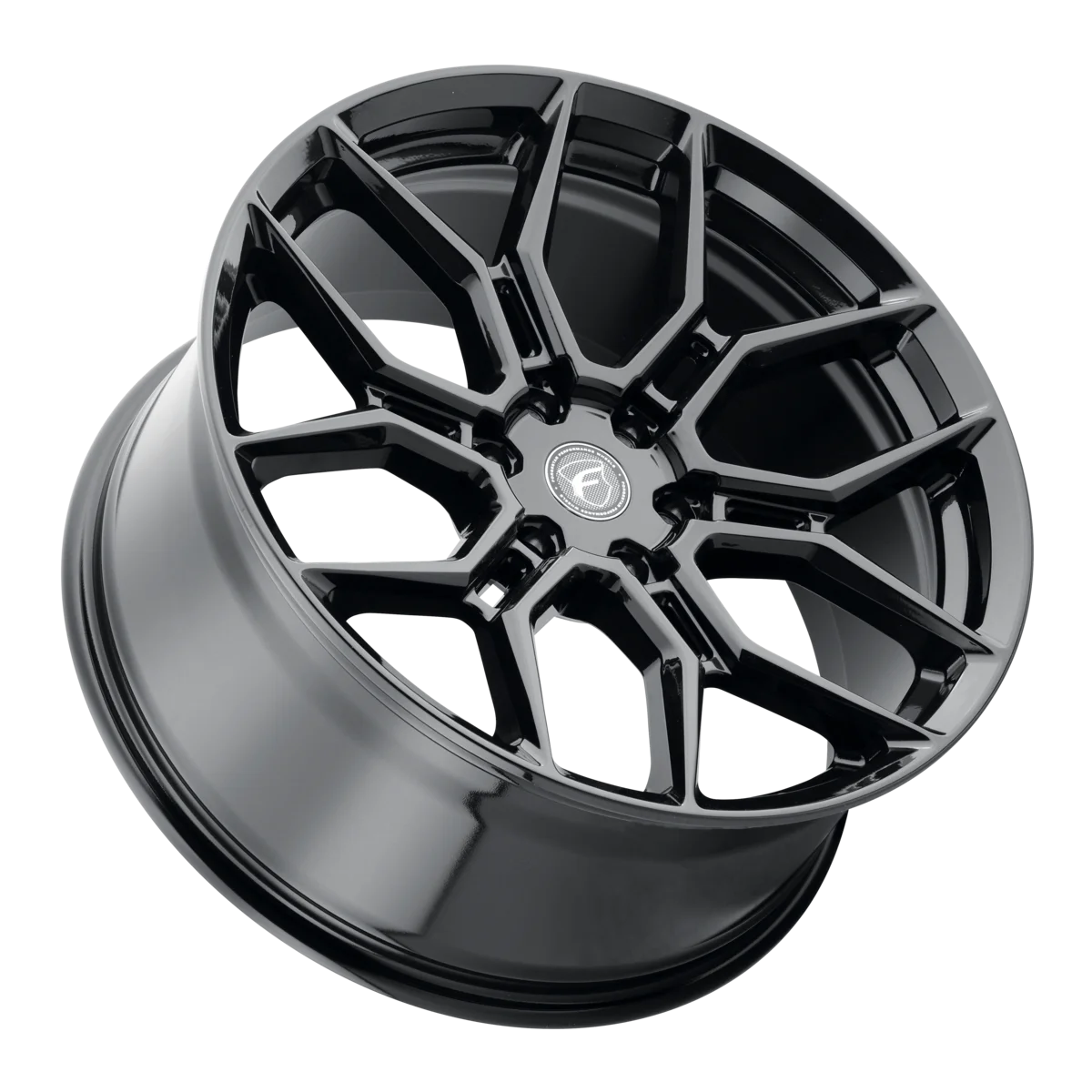 Forgestar X12 Gloss Black | 22x10" +30mm | 6x139.7mm Wheel