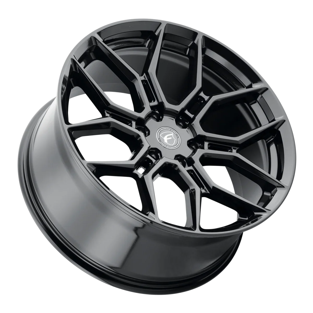 Forgestar X12 Gloss Black | 22x10" +30mm | 6x139.7mm Wheel