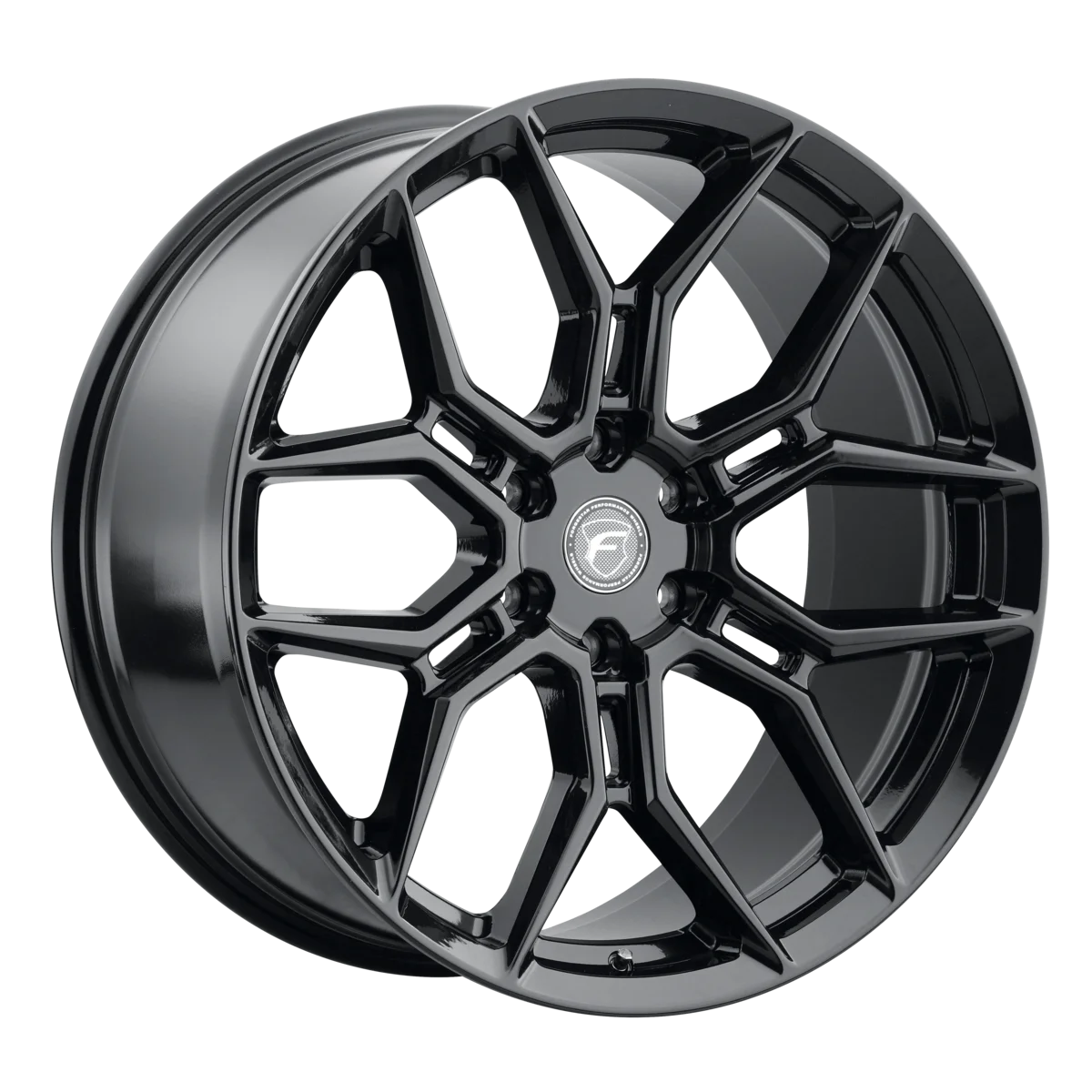 Forgestar X12 Gloss Black | 22x10" +30mm | 6x139.7mm Wheel