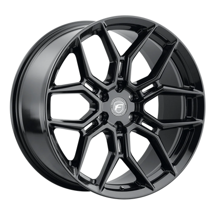 Forgestar X12 Gloss Black | 22x10" +30mm | 6x139.7mm Wheel