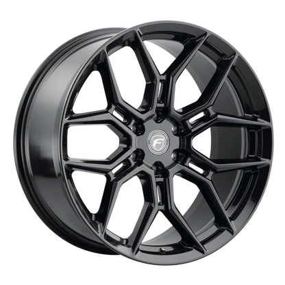 Forgestar X12 Gloss Black | 22x10" +30mm | 6x139.7mm Wheel