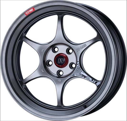 Enkei PF06 Gunmetal | 15x8" +25mm | 4x100mm Wheel