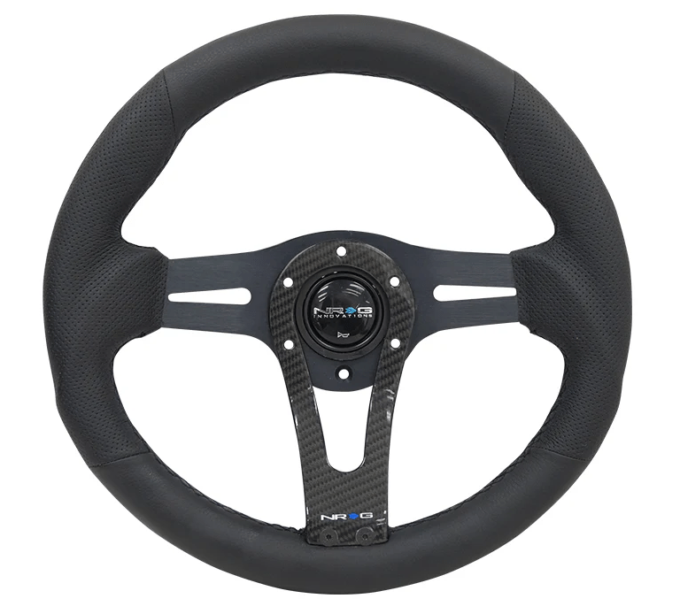 NRG CARBON FIBER STEEERING WHEEL CARBON CENTER SPOKE