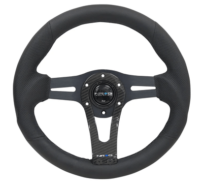 NRG CARBON FIBER STEEERING WHEEL CARBON CENTER SPOKE