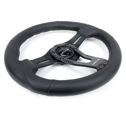 NRG CARBON FIBER STEEERING WHEEL CARBON CENTER SPOKE