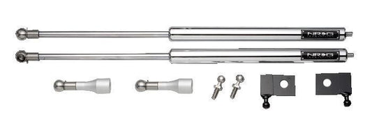 NRG 02+ Acura RSX Hood Damper Kit Polished