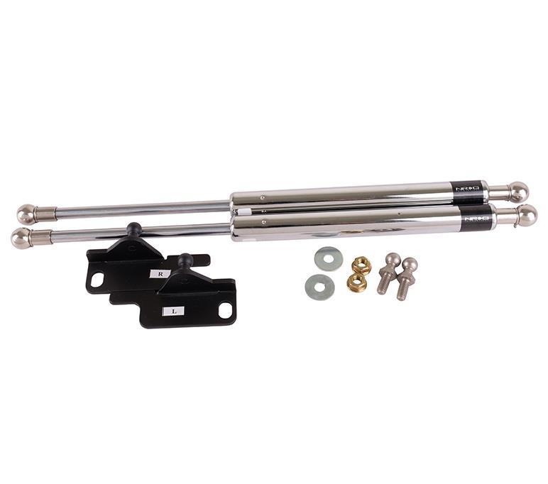 NRG 03+ Nissan 350Z/G35 Hood Damper Kit Polished