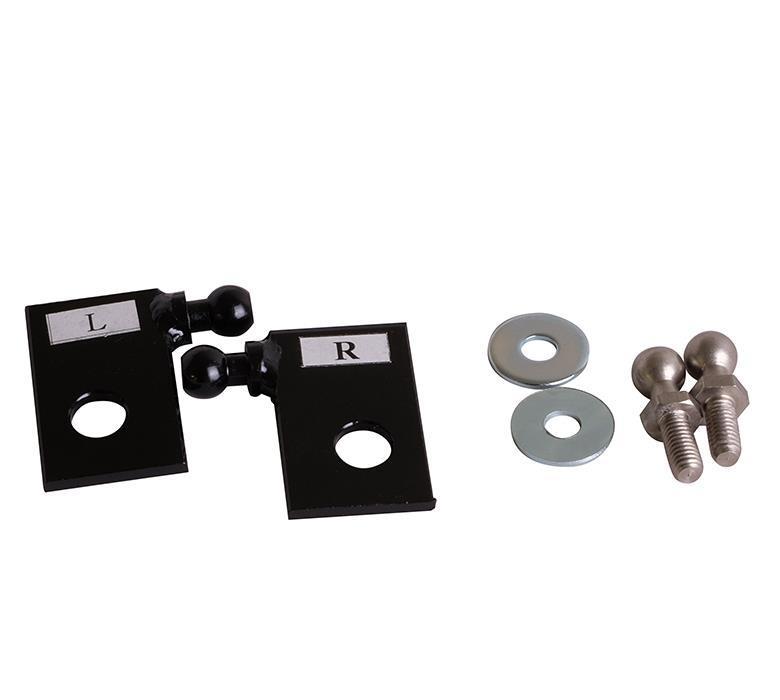NRG 08+ Scion xB Hood Damper Kit Carbon Fiber