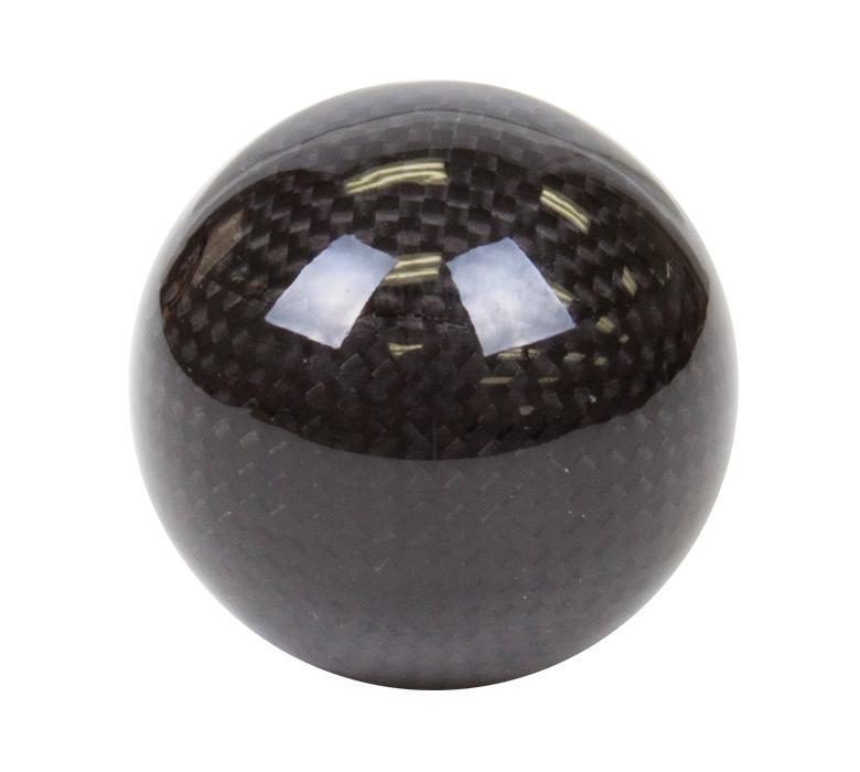 NRG Ball-Style Universal Black Carbon Fiber Shift Knob (SK-300BC)