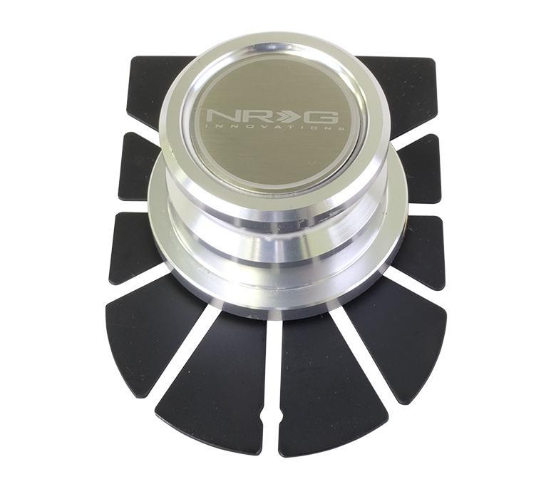 NRG Steering Wheel Quick Lock Holder - Silver