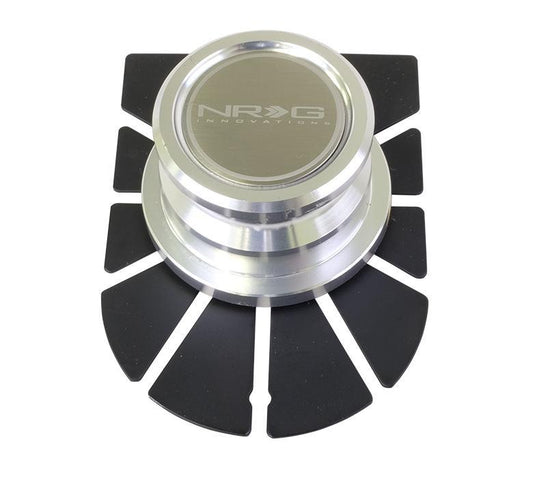 NRG Steering Wheel Quick Lock Holder - Silver