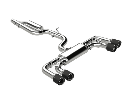 MBRP 3" Cat Back Quad Tip Exhaust System - VW Mk8 Golf R