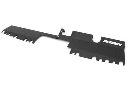 Perrin 2pc Radiator Shroud For Use w/ OEM Intake Scoop Black 2015-2021 WRX / 2015-2021 STI
