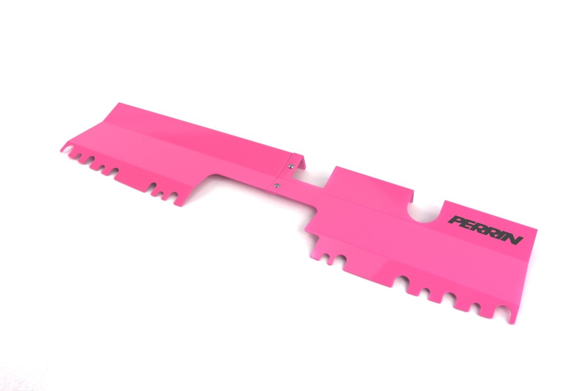 Perrin 2pc Radiator Shroud For Use w/out OEM Intake Scoop Hyper Pink 2015-2021 WRX / 2015-2021 STI