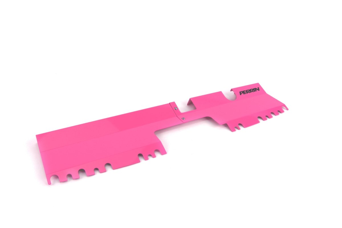 Perrin 2pc Radiator Shroud For Use w/out OEM Intake Scoop Hyper Pink 2015-2021 WRX / 2015-2021 STI