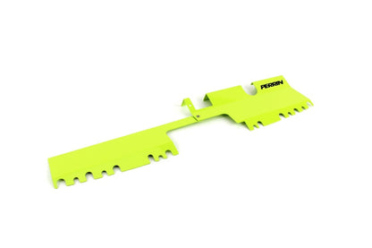 Perrin 2pc Radiator Shroud For Use w/ OEM Intake Scoop Neon Yellow 2015-2021 WRX / 2015-2021 STI