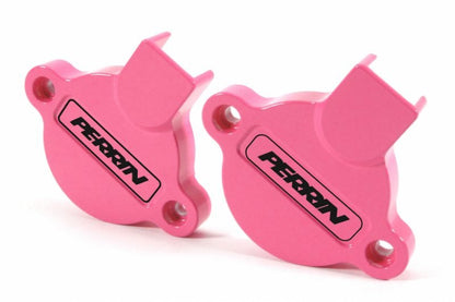 Perrin Cam Solenoid Cover Hyper Pink 2015-2025 WRX / 2014-2018 Forester XT / 2019-2025 Forester / 2019-2025 Ascent / 2020-2022 Legacy XT / 2020-2025 Outback XT / 2013-2025 Crosstrek / 2012-2025 Impreza