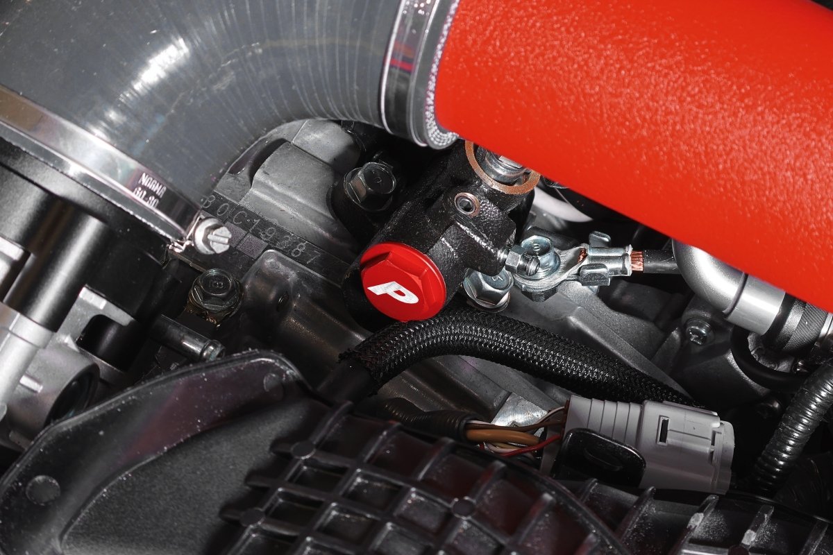 Perrin Clutch Delay Valve Delete Black 2006-2025 WRX / 2006-2021 STI / 2005-2009 Legacy GT / 2005-2009 Outback XT / 2008-2010 Impreza