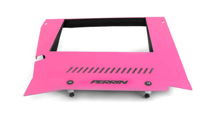 Perrin Engine Cover Kit Hyper Pink 2015-2021 WRX-WheelFlip