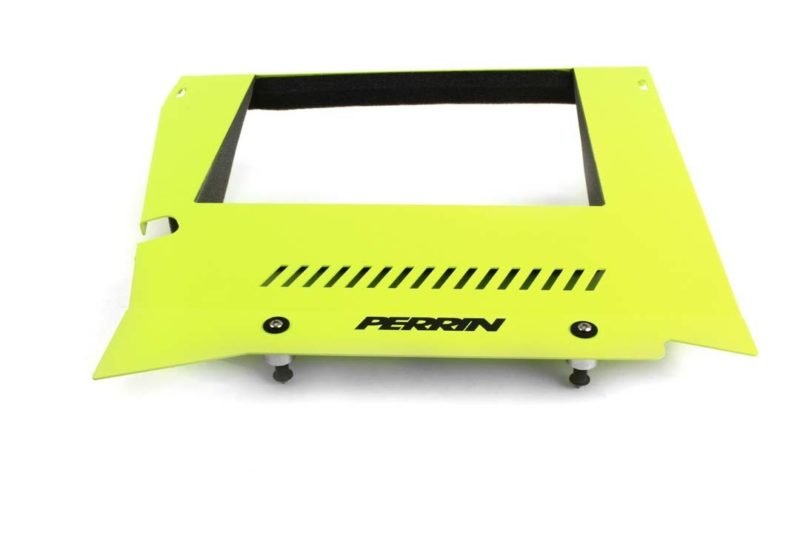 Perrin Engine Cover Kit Neon Yellow 2015-2021 WRX-WheelFlip