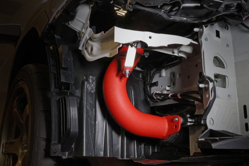 Perrin Hi-Power Cold Air Intake Red w/ Air Intake Box 2022-2025 WRX