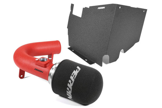 Perrin Hi-Power Cold Air Intake Red w/ Air Intake Box 2022-2025 WRX