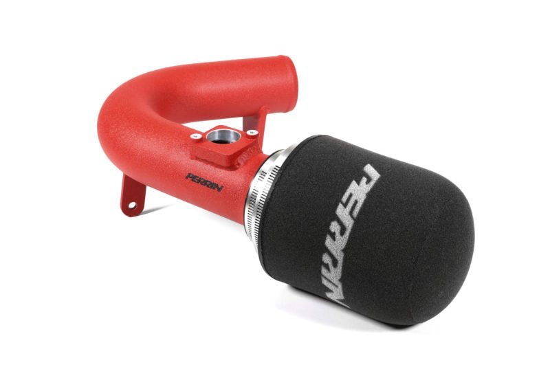 Perrin Hi-Power Cold Air Intake Red w/ Air Intake Box 2022-2025 WRX