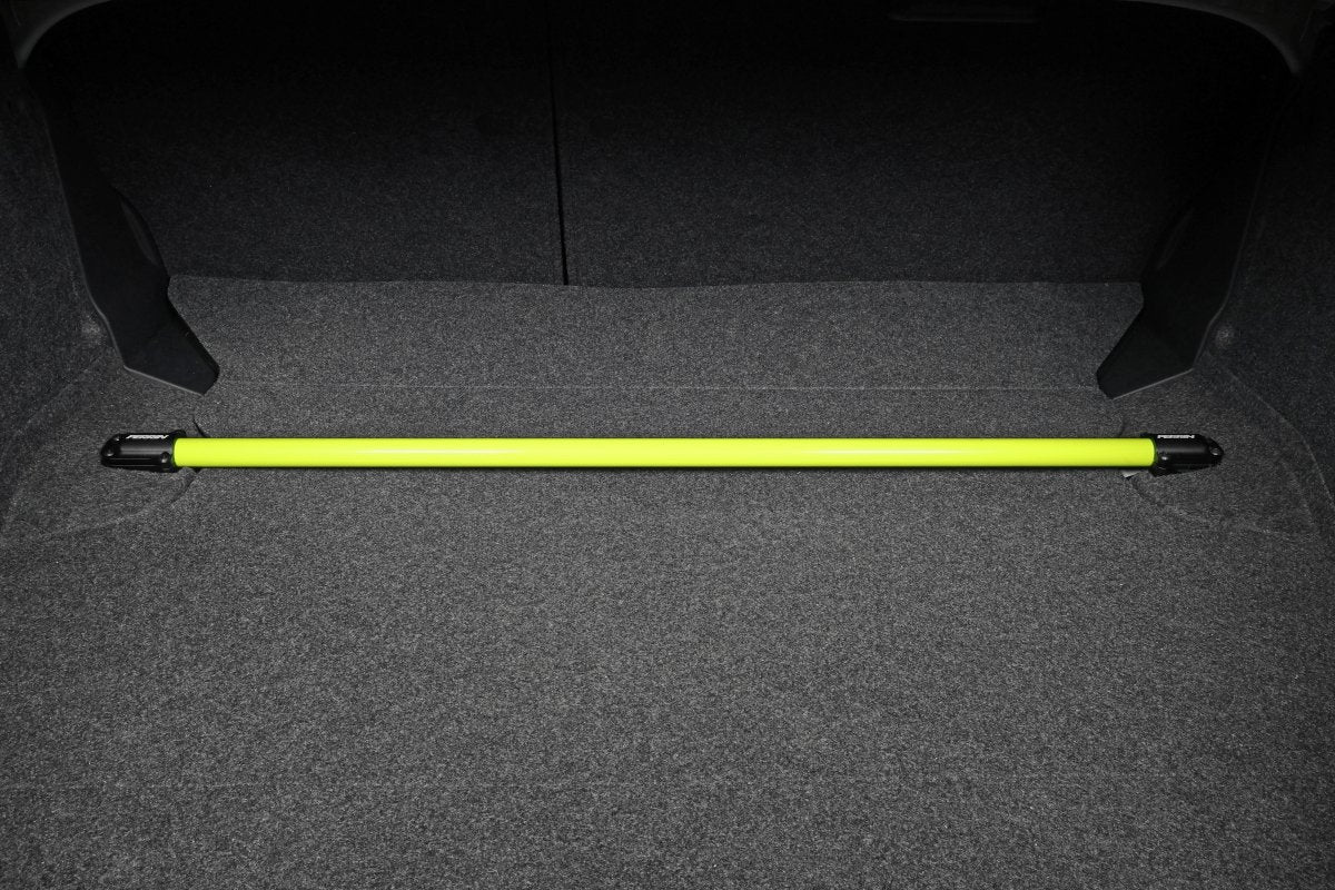 Perrin Neon Yellow Rear Strut Tower Bar 2015-2021 WRX / 2015-2021 STI