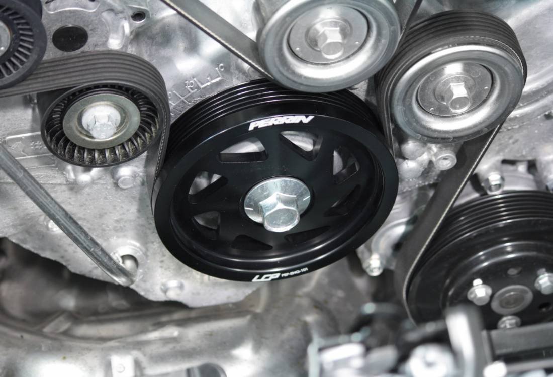 Perrin Lightweight Crank Pulley | Multiple Subaru Fitments (PSP-ENG-101)