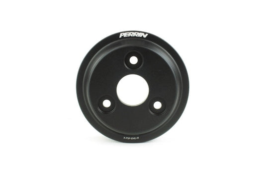 Perrin Lightweight Water Pump Pulley - Black | 2015-2021 Subaru WRX (PSP-ENG-111BK)