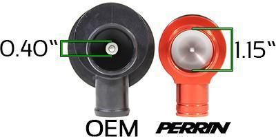 Perrin Recirculating Blow Off Valve | 2015-2019 Subaru WRX (PSP-TAC-615RD)