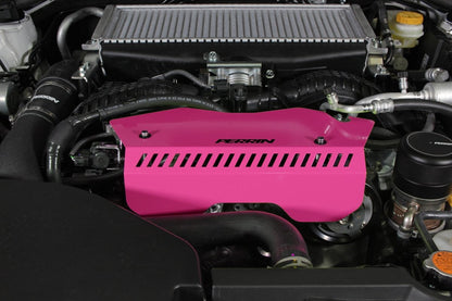 Perrin Pulley Cover Hyper Pink 2022-2024 WRX-WheelFlip