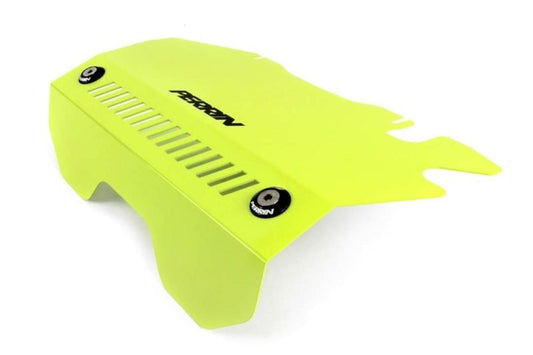 Perrin Pulley Cover Neon Yellow 2015-2021 WRX-WheelFlip