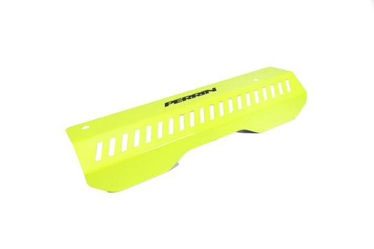 Perrin Pulley Cover Neon Yellow 2017-2025 Impreza / 2018-2025 Crosstrek / 2020-2025 Legacy Non Turbo / 2020-2025 Outback Non Turbo