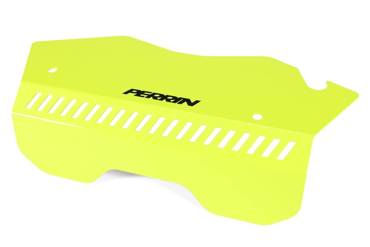 Perrin Pulley Cover Neon Yellow 2022-2025 WRX-WheelFlip