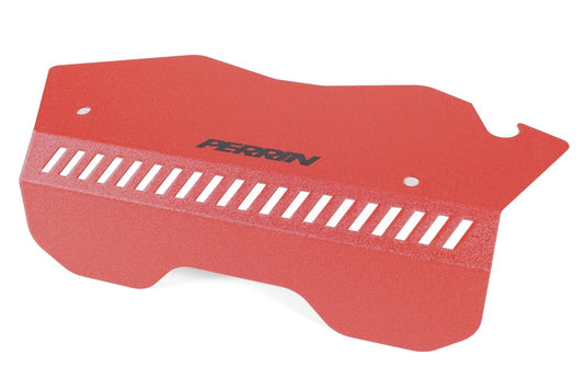 Perrin Pulley Cover Red 2022-2024 WRX-WheelFlip