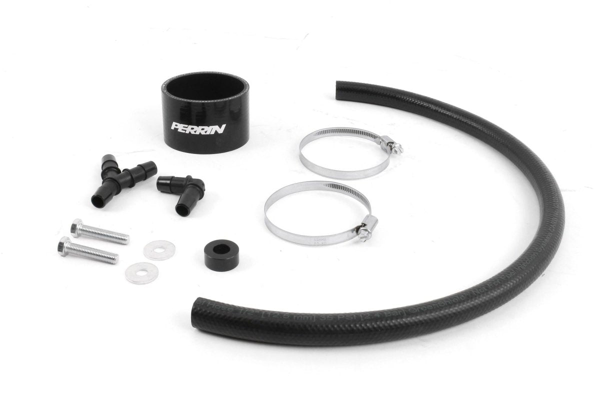 Perrin Top Mount Intercooler | 2008-2021 Subaru WRX STI (PSP-ITR-302SL/BK)