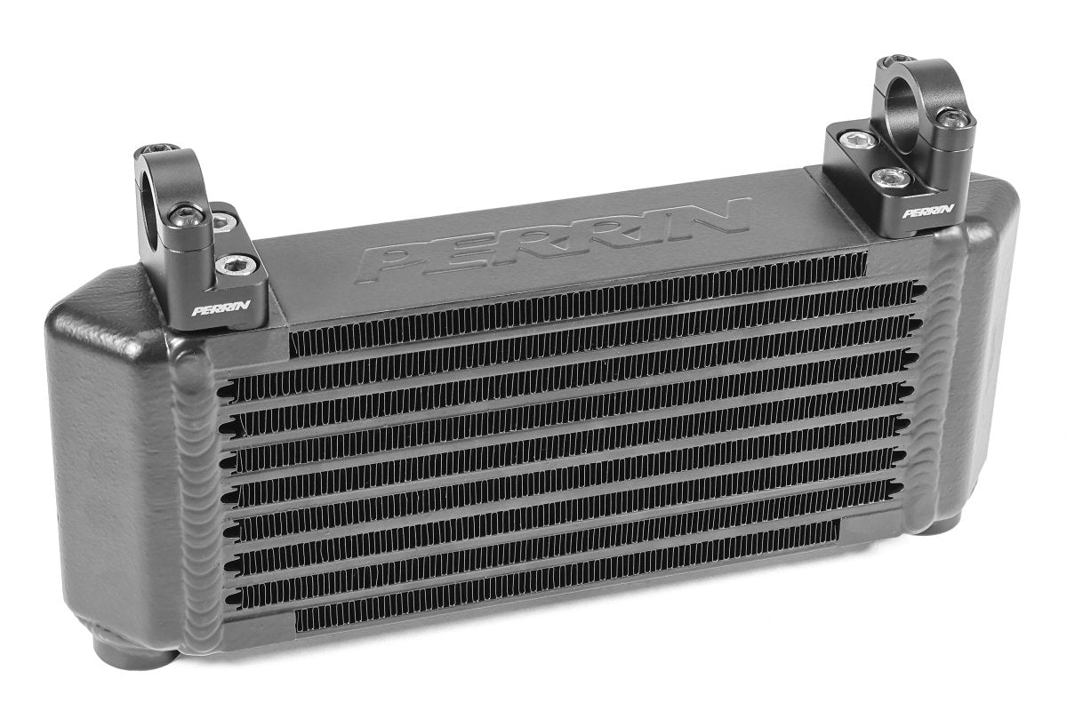 Perrin Top Mount Oil Cooler Kit Black Top Mounted 2015-2025 WRX