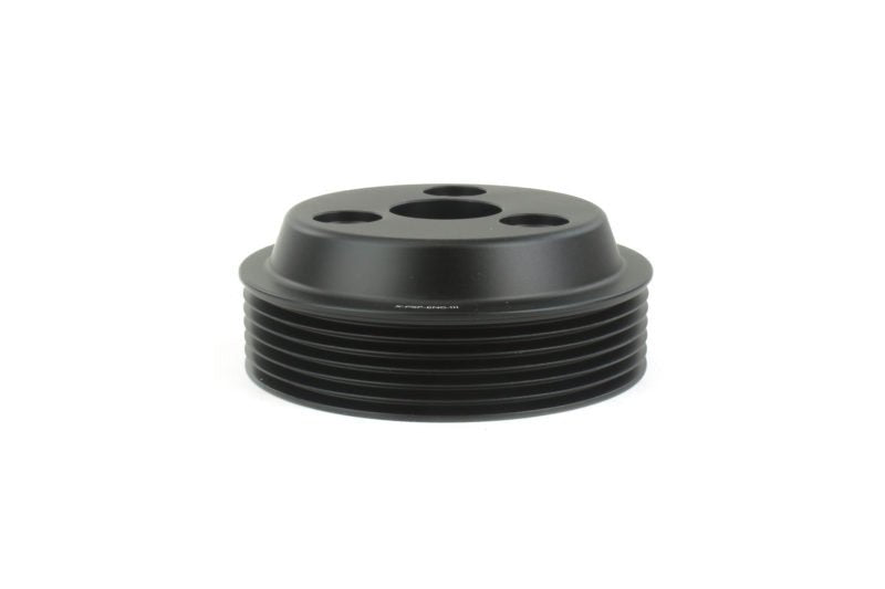 Perrin Lightweight Water Pump Pulley - Black | 2015-2021 Subaru WRX (PSP-ENG-111BK)