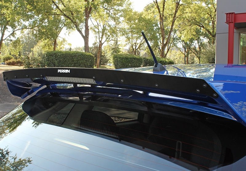Perrin Performance Gurney Flap | 2008-2014 Subaru WRX/STI (PSP-BDY-401BK)