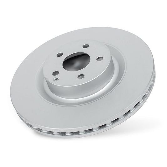Power Stop Front Evolution Drilled & Slotted Rotors - Pair | 2015-2019 Ford Mustang (AR85158XPR)