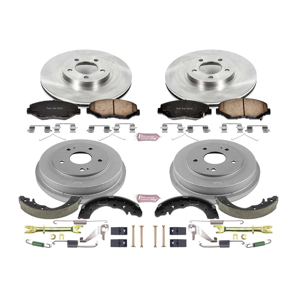 Power Stop Front & Rear Autospecialty Brake Kit | 2003-2007 Honda Accord (KOE15107DK)