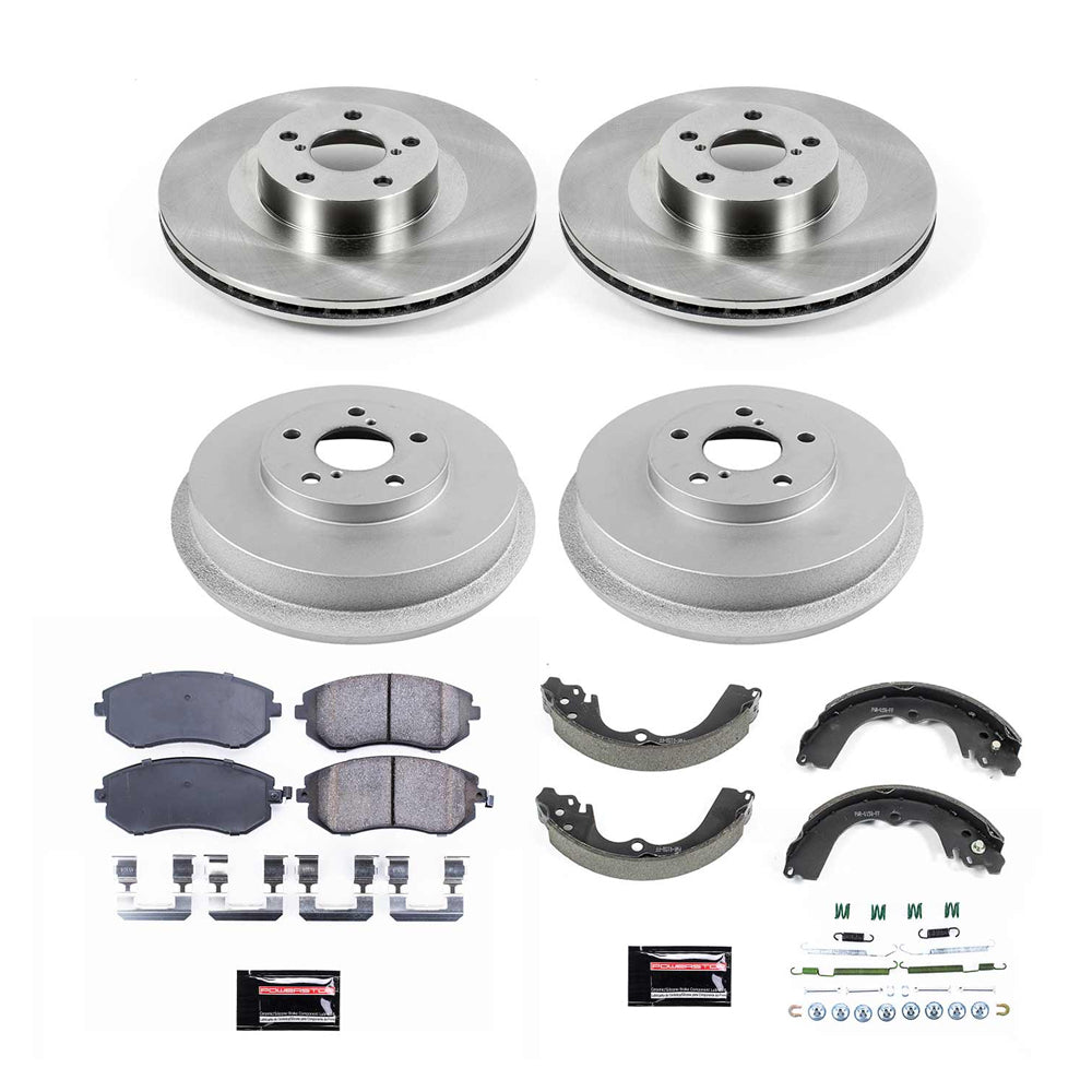 Power Stop Front & Rear Autospecialty Brake Kit | 2004-2008 Subaru Forester (KOE15467DK)